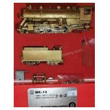 WMC MK-10 2-8-2 HO Gauge Brass Train