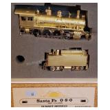 Sunset Santa Fe 0-8-0 825 Class HO - Brass