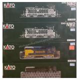 4 ct. KATO HO Scale Trains