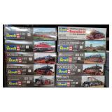 10 ct. Revell HO Locomotive Model Kits