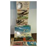 8 ct. Military Model Kits: Matchbox, IMC, Frog,etc