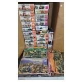27 ct. Nittokagaku & Matchbox Military Model Kits