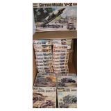 26 ct. Fujimi & Eidai Military 1/72 Models