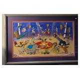 3602: Hanna & Barbera Animation Art Circus of the Stars Signed by Hanna & Barbera