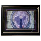 3612: The Evil Queen Snow White Original Watercolor by Patrick Block - Disney. 34" x 26.5"