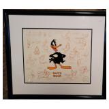 3615: Daffy Duck Model Series by Bob Clampett Animation Cel #324/500 24: x 21.5"