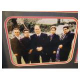 The Sopranos Cast Autographed Baseball Jersey with Certification 34" x 42.5" The Sopranos Cast Autographed Baseball Jersey with Certification 34" x 42.5"