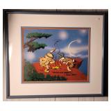 3607: Dances with Wabbits Animation Cel by Chuck Jones 328 of 500. 21" x 24"