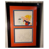 3647: Dennis the Menace Original Artwork & Animation 18" x 27"