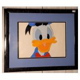 3645: Donald Duck Animation Cell Artwork 15.5" x 18"