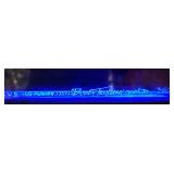 Buzzy Trusiani Limited Edition Acrylic Light Sculpture #268 of 500 Buzzy Trusiani Limited Edition Acrylic Light Sculpture #268 of 500