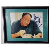 James Gandofini Tony Soprano Signed Photograph with Certification of Authenticity James Gandofini Tony Soprano Signed Photograph with Certification of Authenticity