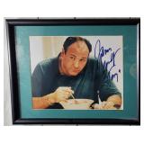 James Gandofini Tony Soprano Signed Photograph with Certification of Authenticity