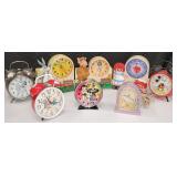 3729: Group of 8 Character Clocks with Alf & Bugs Bunny 3729: Group of 8 Character Clocks with Alf & Bugs Bunny