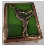 3740:Art Deco Cigarette Box 3740:Art Deco Cigarette Box