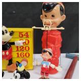 3741: Disney Group with Shovel, Back Scratcher, Felix the Cat, Plush Car, etc. 3741: Disney Group with Shovel, Back Scratcher, Felix the Cat, Plush Car, etc.