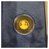 3748: Walt Disney Commemorative Coin.  Retail: $250.00