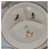 3750: Disney Plate Collection with Oswald and Donald Duck Bread Wrapper