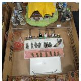 3752: Show White and the Seven Dwarfs Pewter Lead Figurines 3752: Show White and the Seven Dwarfs Pewter Lead Figurines