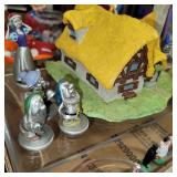 3752: Show White and the Seven Dwarfs Pewter Lead Figurines 3752: Show White and the Seven Dwarfs Pewter Lead Figurines