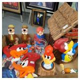 3753: Woody Woodpecker Collection with Cookie Jar, Yogi the Bear, Howdy Doody Figurine 3753: Woody Woodpecker Collection with Cookie Jar, Yogi the Bear, Howdy Doody Figurine