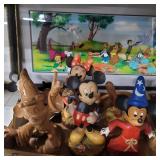 Mickey Mouse ANRI Wood Carvings