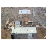 Pair of Large & Small Animal Live Traps