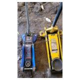 Pair of 2+ Ton Garage Hydraulic Floor Jacks