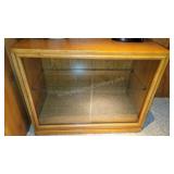 Oak Display Cabinet