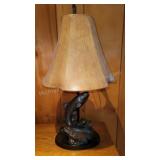 Fishing Theme TROUT Table Lamp