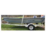 Alumacraft Lunker V16 w/ Yamaha 15 HP Fishing Boat