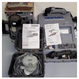 Pair of DREMEL Tools, Porter Cable Sander, Router