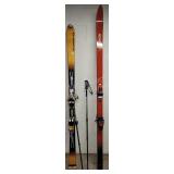 Pair of Salomon & Head G-M Snow Skiis