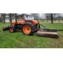 Kubota L345DT Tractor w/Bush Hog & Blade- Diesel