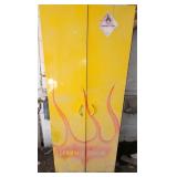 Custom Painted Shop Cabinet