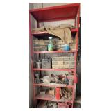 Shelving Unit with Misc. Contents