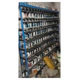 Paint Room Contents!  Racking, Cabinets and More