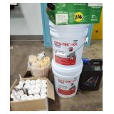 Group with EVT Silicone Sealant, Oil, Rollers, etc