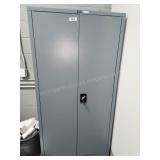 Global Metal Cabinet w/ Contents & Refractometer