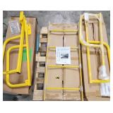 Roof  Access Ladder w/ 4 ct. Walk Thru Rails