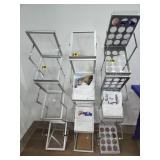 Trio of Brochure/Literature Showroom Stands