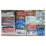 Large Collection of License Plates