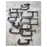 11 ct. Heavy Duty Service C-Clamps