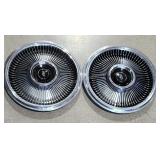 NOS 2 ct.1972-73 Lincoln Continental Town Car Optional Wheelcovers
