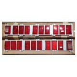 NOS 1971 Lincoln Town Car Tail Lamp Lenses- NOS
