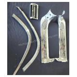 1956-57 Lincoln Premiere Windshield Trim & Radio Bezel