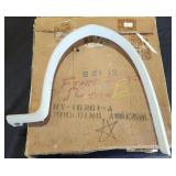 NOS 1956 Lincoln Premiere Left Front Headlight Bezel