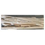 8 Packages of 1964-65 Lincoln Door Moldings- NOS