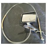 NOS 73-76 Lincoln Conti. Mark IV Driver Door Mirror