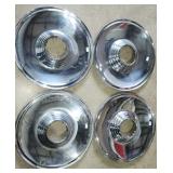 4 ct. 1956-57 Lincoln Premier Wheel Covers